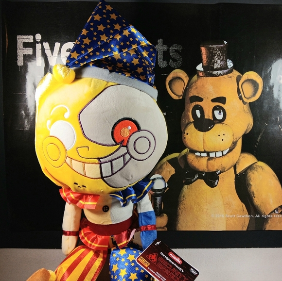 Funko Five Nights At Freddy's: Security Breach Sun & Moon 12" Plush New - Picture 2 of 7